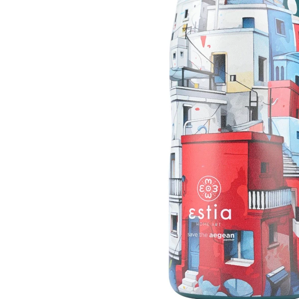 ESTIA HOME ART ΘΕΡΜΟΣ TRAVEL FLASK 500ml - URBAN MYTHOS