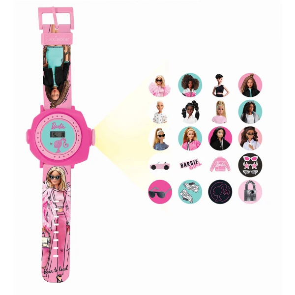 LEXIBOOK BARBIE ΨΗΦΙΑΚΟ ΡΟΛΟΪ ΠΡΟΤΖΕΚΤΟΡΑΣ ΜΕ 20 ΕΙΚΟΝΕΣ ΓΙΑ ΠΡΟΒΟΛΗ
