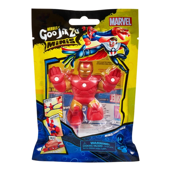 GOO JIT ZU MINI MARVEL ΜΟΝΗ ΦΙΓΟΥΡΑ SERIES 5 - ΔΙΑΦΟΡΑ ΣΧΕΔΙΑ
