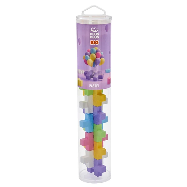 PLUS-PLUS BIG BLOCKS PASTEL FOR 12+ MONTHS
