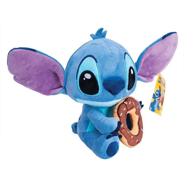 PLUSH DISNEY STITCH 25 cm WITH DONUT
