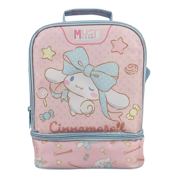 MUST TEAM INSULATED LUNCH BAG 22X16X28 cm CINNAMOROLL