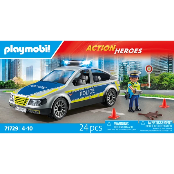 PLAYMOBIL ACTION HEROES POLICE PATROL CAR