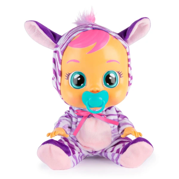 CRY BABIES - INTERACTIVE BABY DOLL CRIES REAL TEARS - ZENA ZEBRA