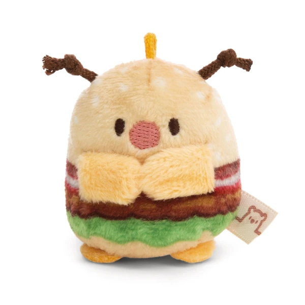 MY MOCHI MINIS HANGING PLUSH 5 cm LADYBIRD DOZZ HAMBURGER