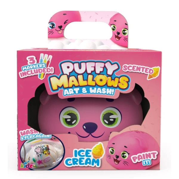 PUFFY MALLOWS – PAINT ON SQUISHY FACES – 4 COLORS