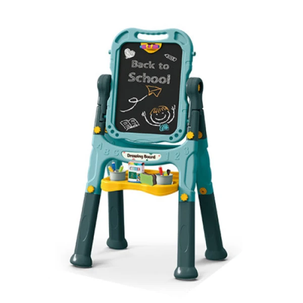 MAGNETIC BOARD 2 SIDED 110 cm. GREEN