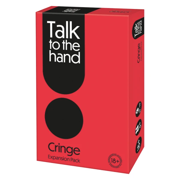 AS GAMES BOARD GAME TALK TO THE HAND GRINGE EXPANSION PACK FOR AGES 18+ AND 3+ PLAYERS