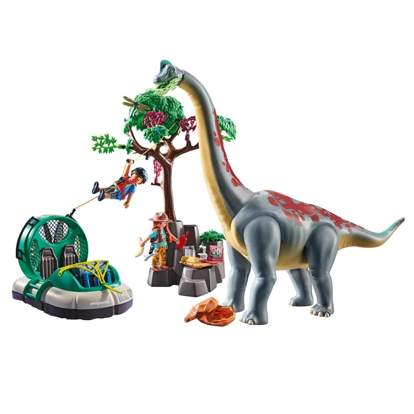 PLAYMOBIL DINOS BRACHIOSAURUS WITH HOVERCRAFT