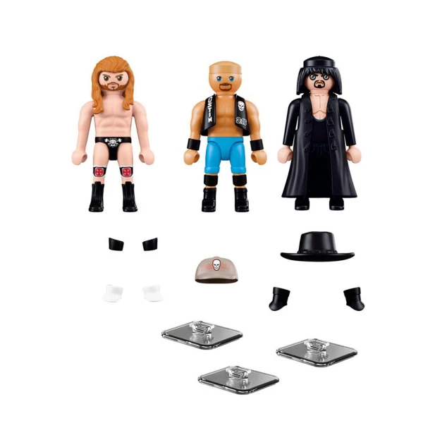 PLAYMOBIL WWE® ΤΡΕΙΣ ΠΑΛΑΙΣΤΕΣ ΤΗΣ ATTITUDE ERA