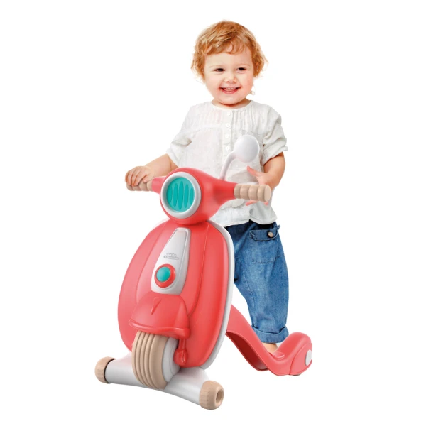 BABY CLEMENTONI PLAY FOR FUTURE BABY TODDLER TOY MY FIRST STEPS SCOOTER FOR 12-36 MONTHS
