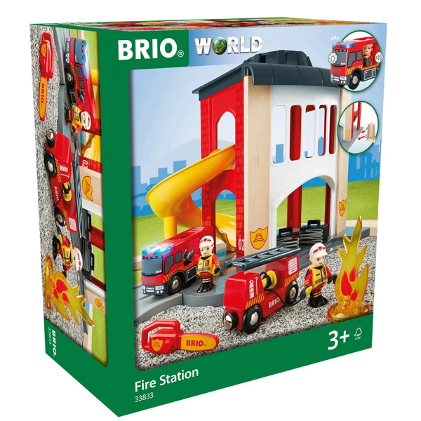 BRIO WORLD ΞΥΛΙΝΟ ΠΑΙΧΝΙΔΙ ΠΥΡΟΣΒΕΣΤΙΚΟ ΤΜΗΜΑ