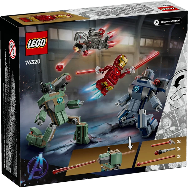 LEGO® MARVEL ΆΙΡΟΝ ΜΑΝ & ΓΟΥΟΡ ΜΑΣΙΝ VS. HAMMER DRONES