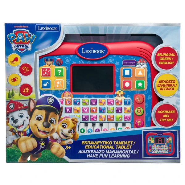 LEXIBOOK ΠΑΙΔΙΚΟ TABLET PAW PATROL