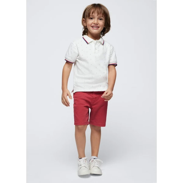 MAYORAL BERMUDA SHORTS ELASTIC CHERRY