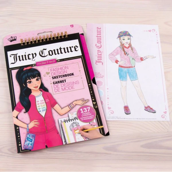 MAKE IT REAL JUICY COUTURE FASHION DESIGN SKETCHBOOK