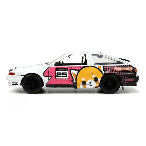 DIE CAST ΑΥΤΟΚΙΝΗΤΟ AGGRETSUKO 1986 TOYOTA TRUENO AE86 1:24