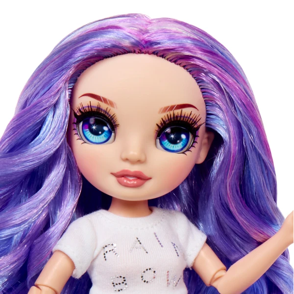 RAINBOW HIGH JUNIOR HIGH PJ PARTY ΚΟΥΚΛΑ - VIOLET (PURPLE)