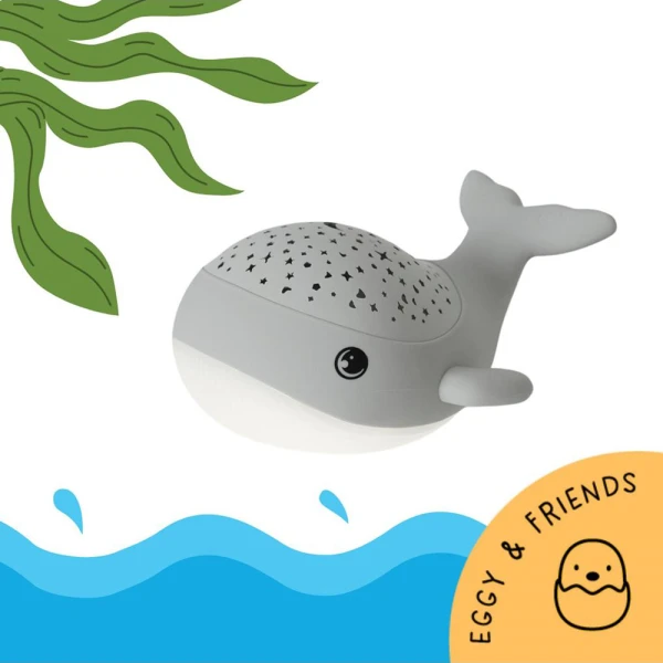 MEGA LIGHT KIDS DECORATIVE LAMP - WILLY WHALE