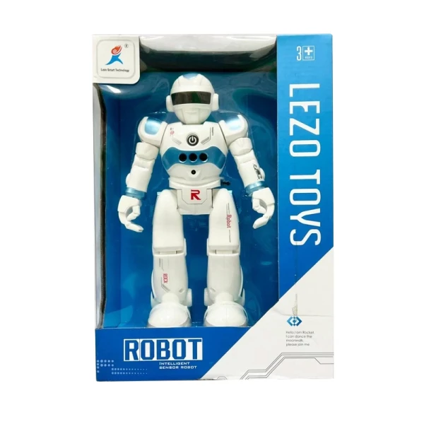 REMOTE CONTROL ROBOT WITH INFRARED BLUE