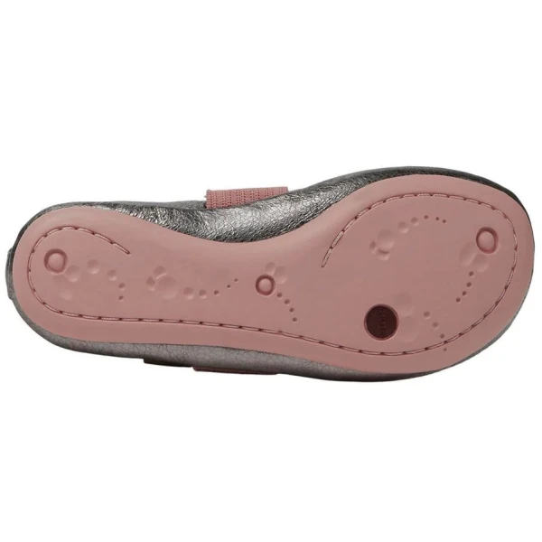 CAMPER KIDS SHOES GIRL No 28-34 BALLERINA SILVER/PINK