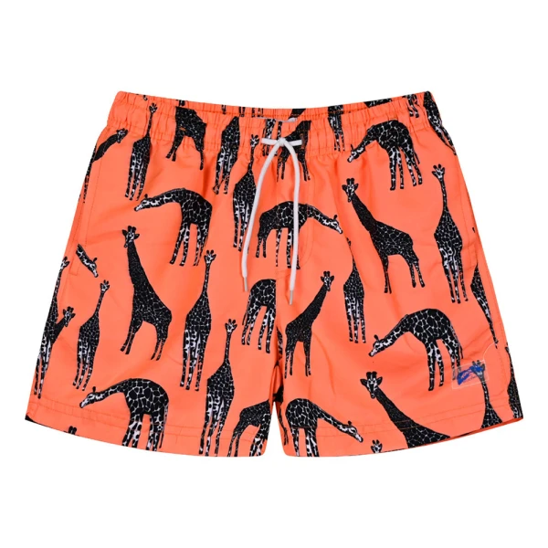 ENERGIERS BOY\'S SWIMMING SHORTS EXOTIC ORANGE