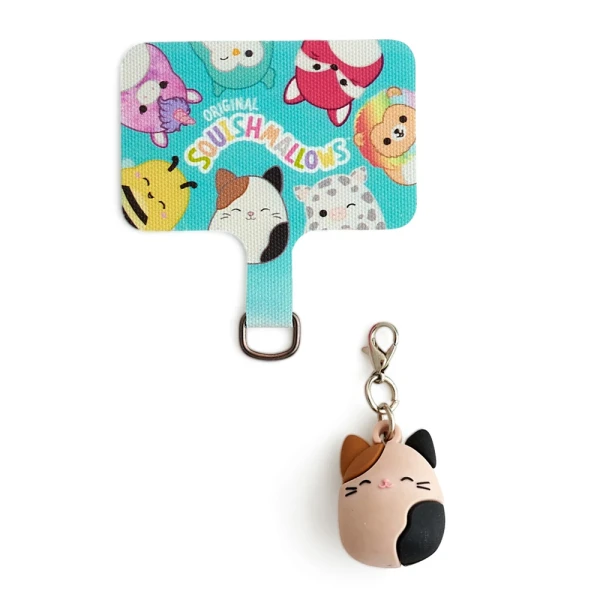 SQUISHMALLOWS UNIVERSAL ΜΠΡΕΛΟΚ ΚΙΝΗΤΟΥ ΜΕ PAD ΣΥΝΔΕΣΗΣ - CAM THE CAT