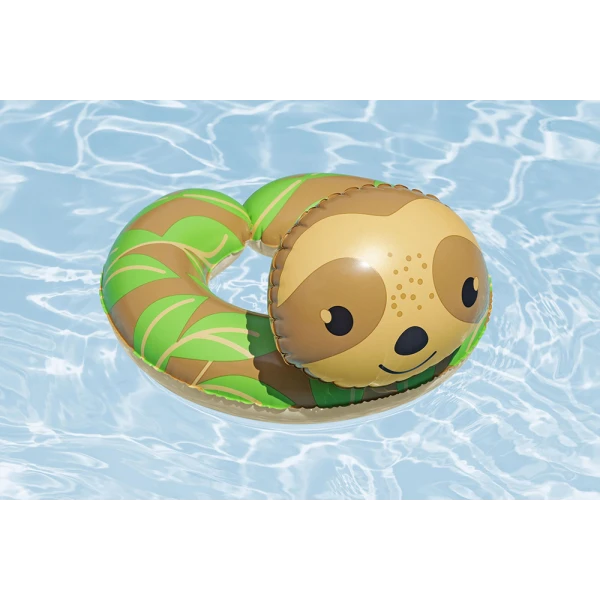 BESTWAY FLOATING FRIENDS SPLIT SWIM TUBE - SLOTH