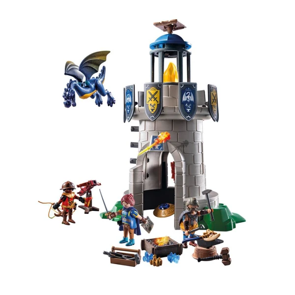 PLAYMOBIL NOVELMORE ΠΥΡΓΟΣ ΙΠΠΟΤΩΝ ΜΕ ΔΡΑΚΟ ΚΑΙ ΣΙΔΗΡΟΥΡΓΟ