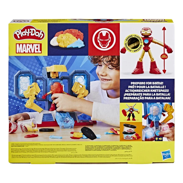 PLAY-DOH PLAYSET IRON MAN ARMOR MAKER LAB