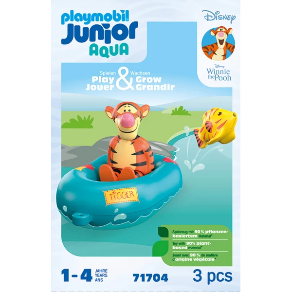 PLAYMOBIL JUNIOR DISNEY AQUA Η ΦΟΥΣΚΩΤΗ ΒΑΡΚΟΥΛΑ ΤΟΥ ΤΙΓΡΗ