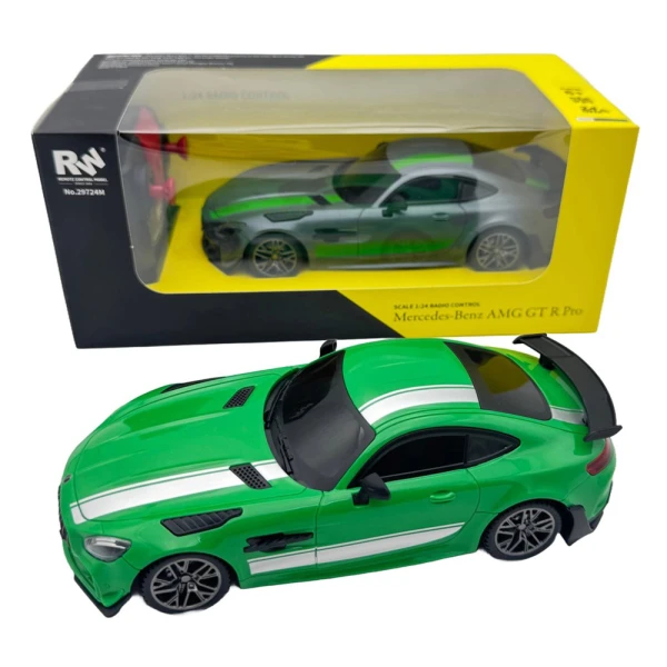 RW RC STREET CARS ΤΗΛΕΚΑΤΕΥΘΥΝΟΜΕΝΟ ΑΥΤΟΚΙΝΗΤΟ 1:24 MERCEDES AMG GT R PRO - 2 ΧΡΩΜΑΤΑ