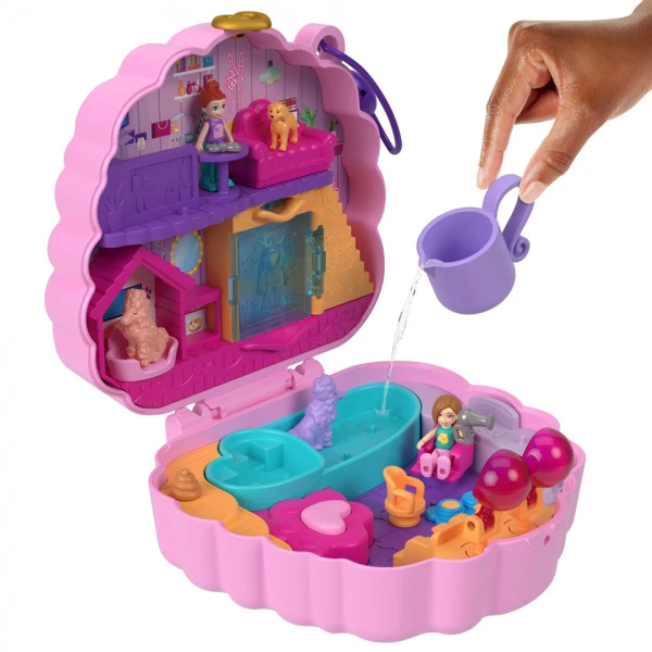POLLY POCKET POLLY\'S WORLD - SET POODLES GROOMING