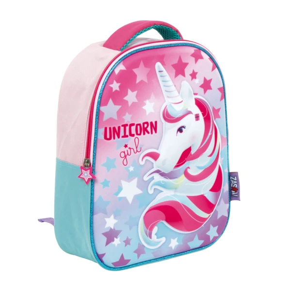 TODDLER 3D BACKPACK UNICORN THEMED 26X32X10 cm.