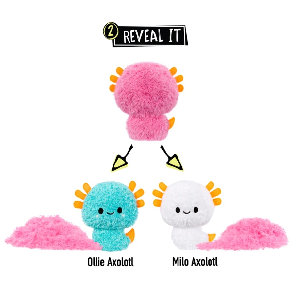 FLUFFIE STUFFIEZ ΜΙΚΡΟ ΛΟΥΤΡΙΝΟ - AXOLOTL