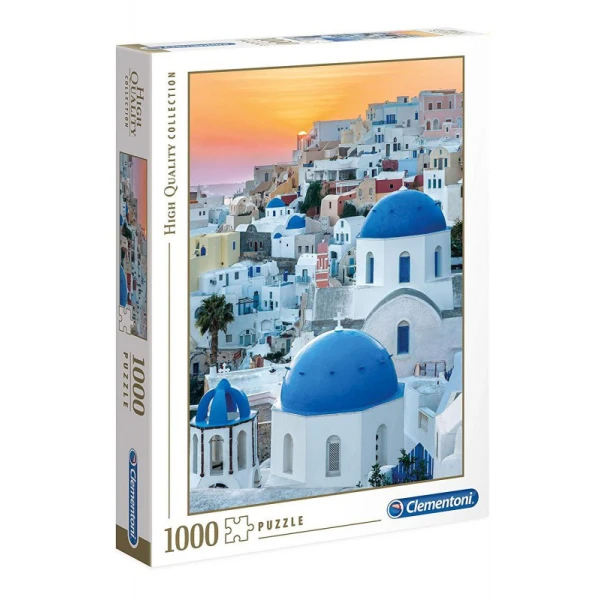 CLEMENTONI PUZZLE HIGH QUALITY COLLECTION SANTORINI 1000 PCS