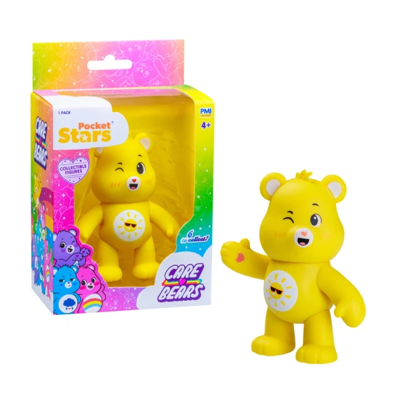 CARE BEARS COLLECTIBLE ACTION FIGURES 10cm - 6 DESINGS