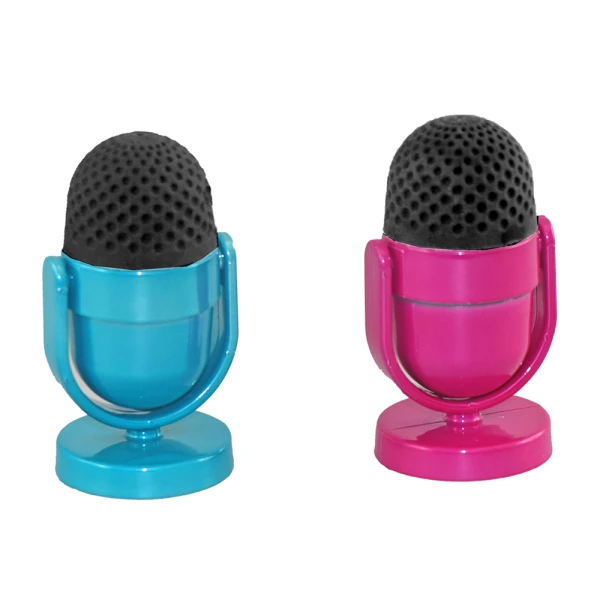 THE LITTLIES ERASER-SHARPENER MICROPHONE IN BOX - 2 COLOURS