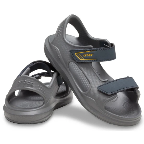 CROCS SWIFTWATER EXPEDITION SANDAL K SLATE GREY-CHARCOAL
