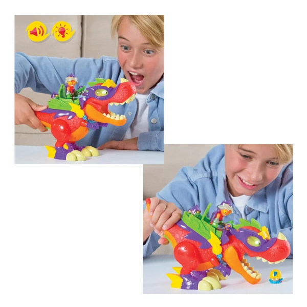 SUPERTHINGS DINOSAUR WITH SUPERDINO V-REX FORS AGES 3+