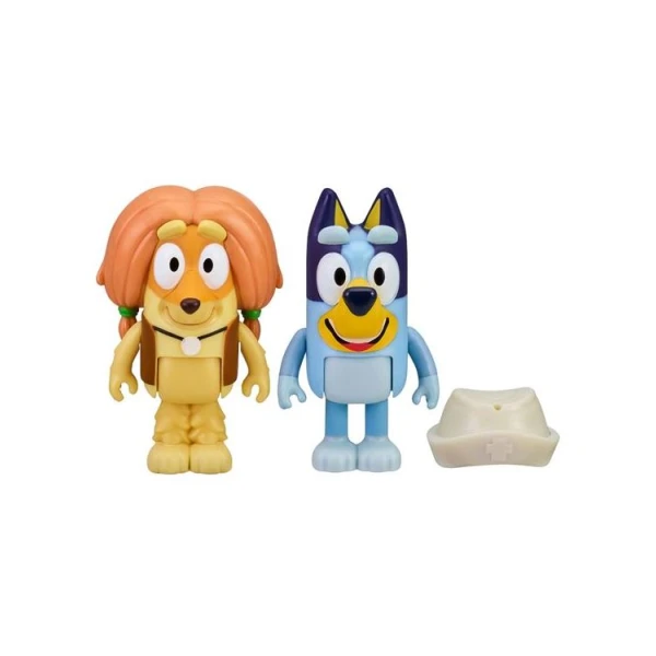 BLUEY S2 FIGURES 2 PACK W4 - 2 DESIGNS
