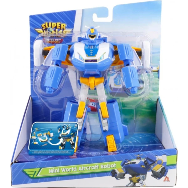 SUPER WINGS MINI WORLD AIRCRAFT ROBOT
