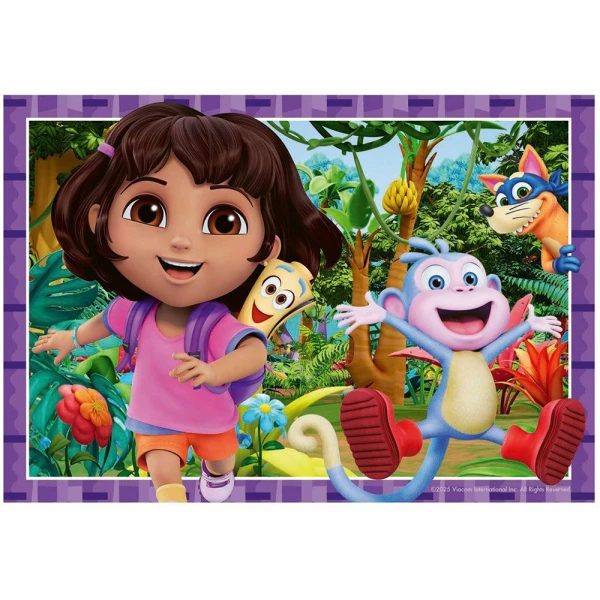 RAVENSBURGER PUZZLE 2x12 pcs. DORA THE EXPLORER