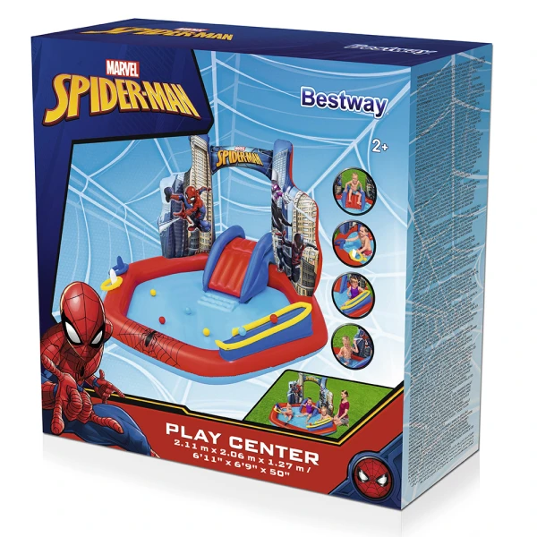 BESTWAY ΠΑΙΔΟΤΟΠΟΣ SPIDERMAN 211X206X127 cm