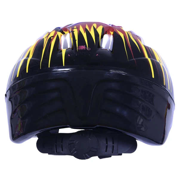 ADJUSTABLE HELMET SMALL 49-54 cm BLACK-YELLOW