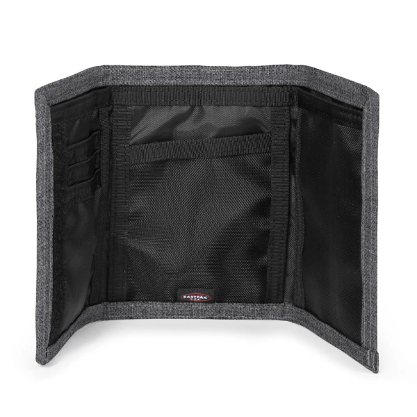 EASTPAK ΠΟΡΤΟΦΟΛΙ 9.5X13X13.5 εκ. CREW SINGLE BLACK DENIM