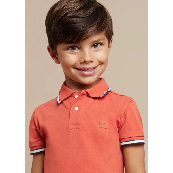 MAYORAL POLO SHORT SLEEVES  ELASTIC CHILLI