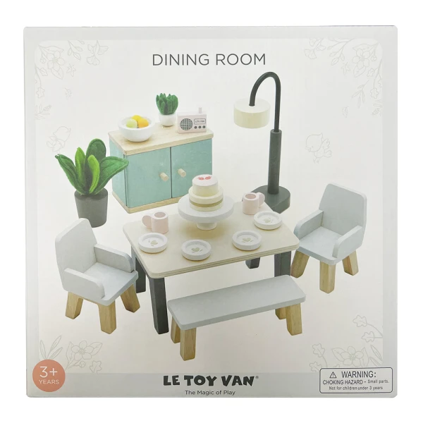 LE TOY VAN WOODEN DRAWING SET ROSEBUD 
