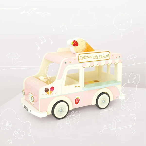 LE TOY VAN DAISYLANE ΞΥΛΙΝΟ VAN ΠΑΓΩΤΟ DOLLY