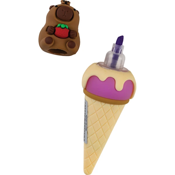 MINI HIGHLIGHTER CAPYBARA - 6 COLORS